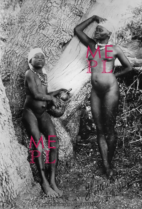 : Hottentot girl : Hottentot girl