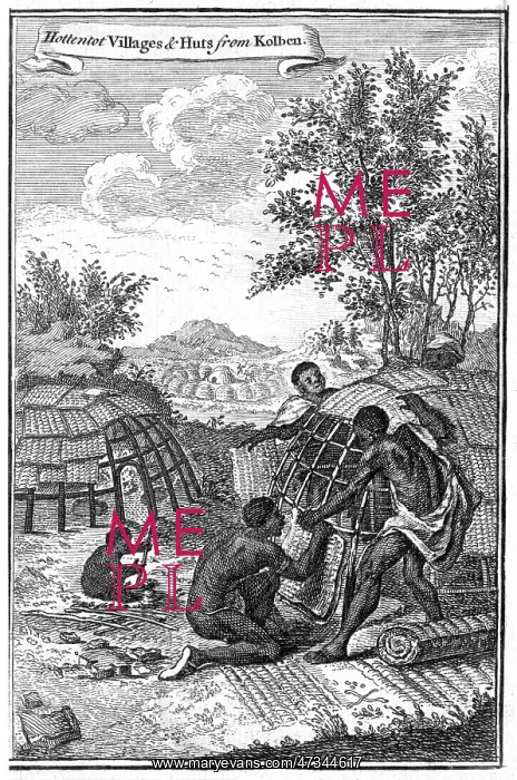  : HOTTENTOT VILLAGE 1750