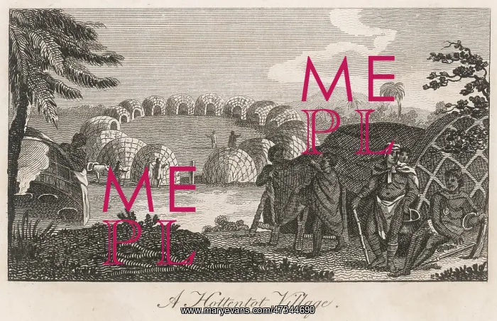  : HOTTENTOT VILLAGE 1806
