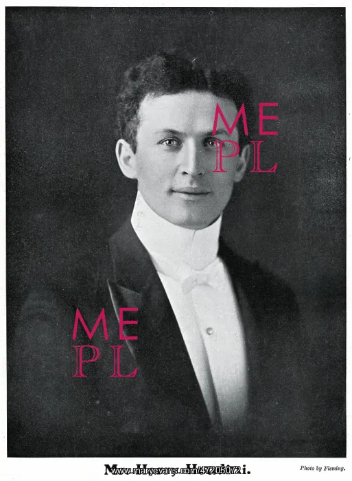 : Houdini the stage magician 1905 : Houdini the stage magician 1905