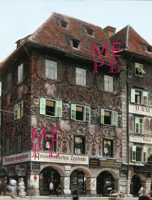 : House in baroque style on the marketplace : House in baroque style on the marketplace