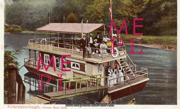 : House Boat Cafe, Knaresborough : House Boat Cafe, Knaresborough