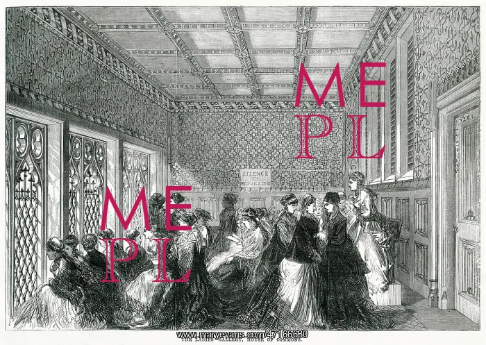: House of Commons: the Ladies Gallery : House of Commons: the Ladies Gallery