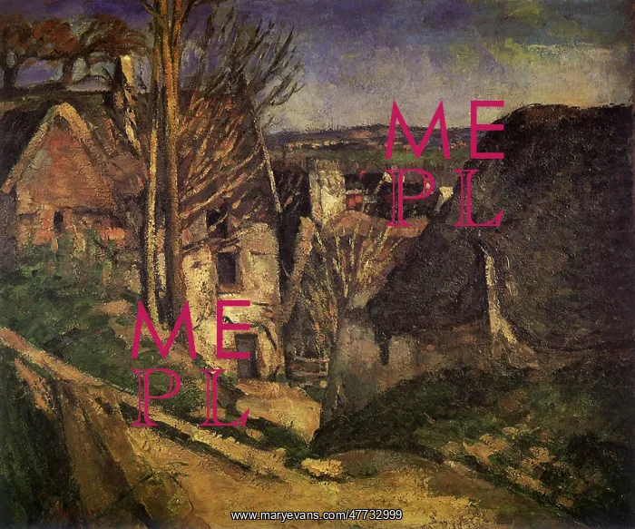 : The House of the Hanged Man, by Paul Cezanne : The House of the Hanged Man, by Paul Cezanne