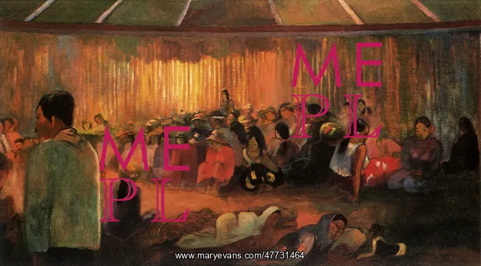  : The House of Hymns, by Gauguin