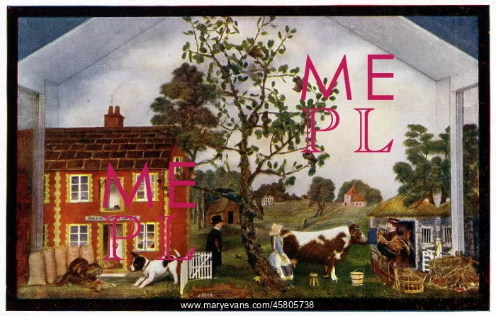 : The House, that Jack built - diorama at Potter's Museum : The House, that Jack built - diorama at Potter's Museum