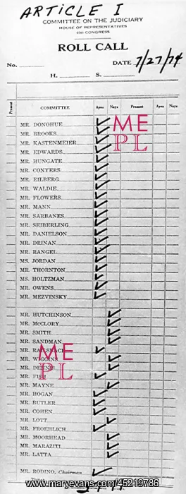 : House Judiciary Committee impeachment vote ? : House Judiciary Committee impeachment vote ?
