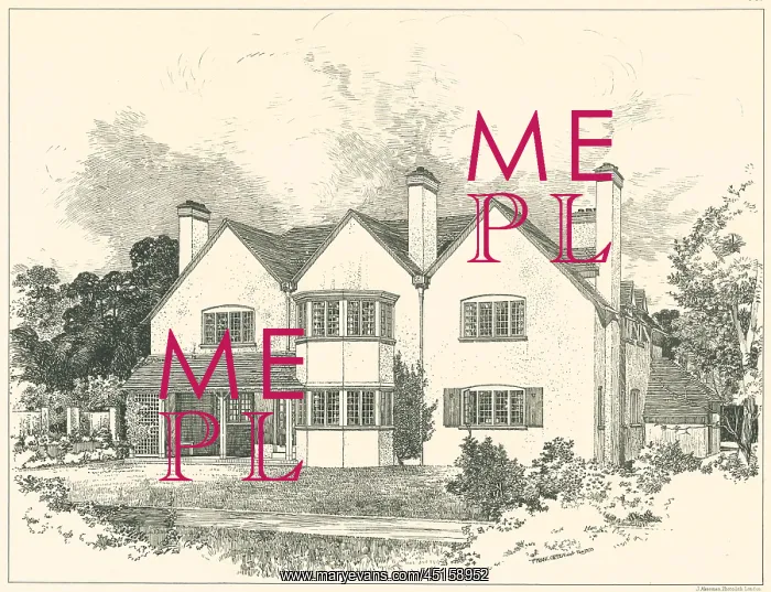 : House In Kent, Garden Front : House In Kent, Garden Front