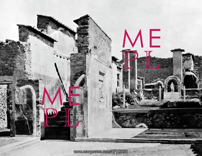  : House of Marcus Lucretius, Pompeii, Italy, Victorian period