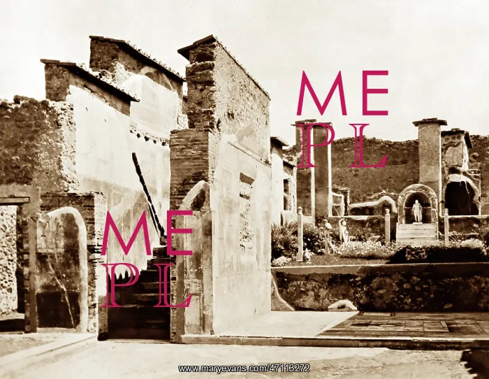  : House of Marcus Lucretius, Pompeii, Italy, Victorian period