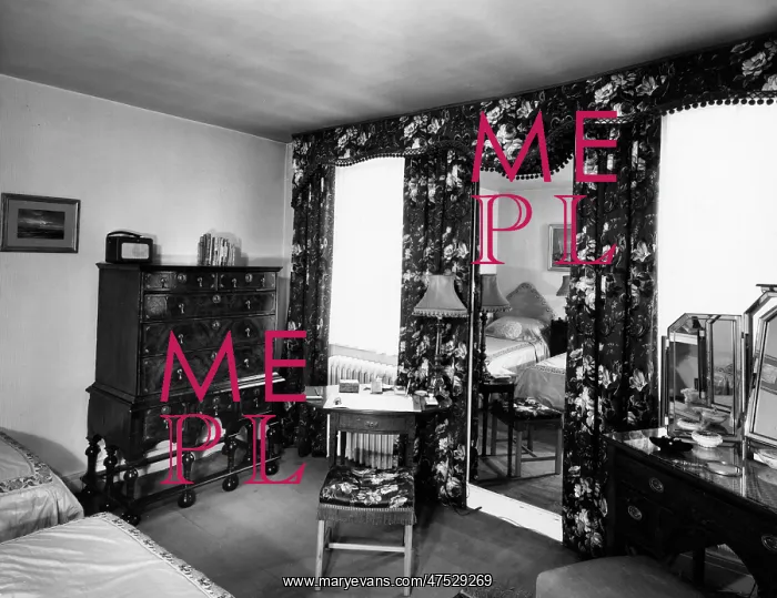 : The House of Molly Bishop - A bedroom : The House of Molly Bishop - A bedroom