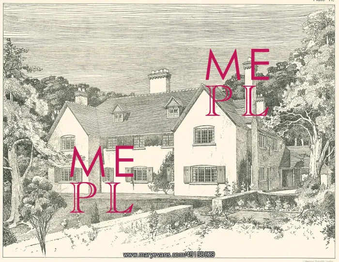 : House In The New Forest, Garden Front : House In The New Forest, Garden Front