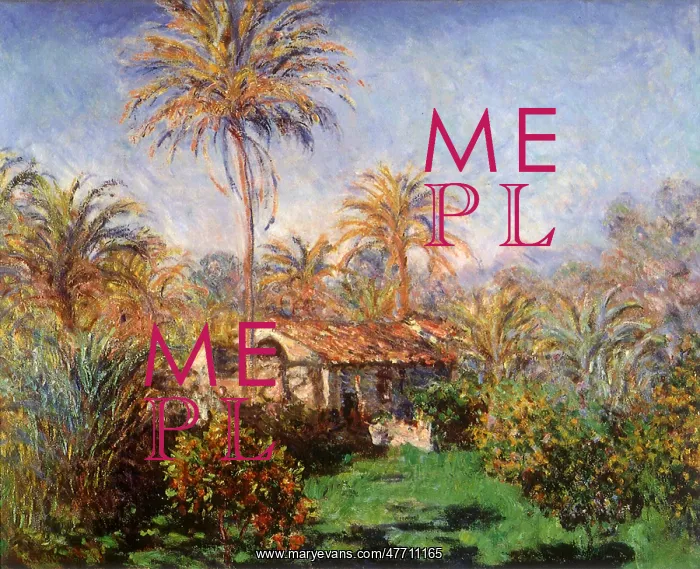 : House Among the Palms, by Monet