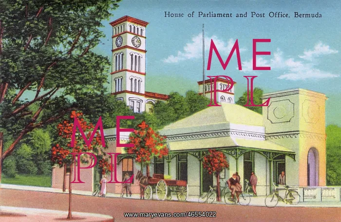 : House of Parliament and Post Office, Bermuda : House of Parliament and Post Office, Bermuda