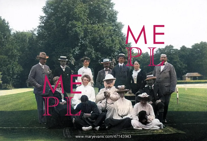  : House Party - Group on the Lawn