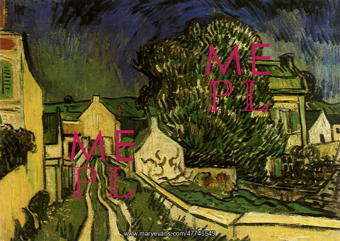 : The House of Pere Pilon, by Van Gogh : The House of Pere Pilon, by Van Gogh