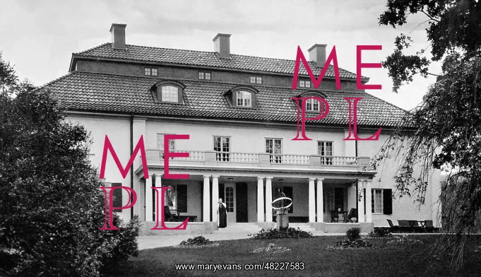 : The house of Selma Lagerloef in Marbacka, 1931 : The house of Selma Lagerloef in Marbacka, 1931