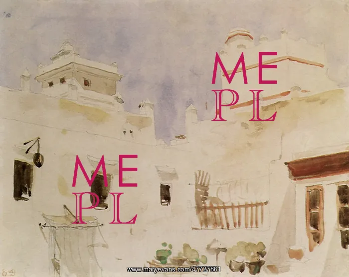  : House in Tangier, by Delacroix