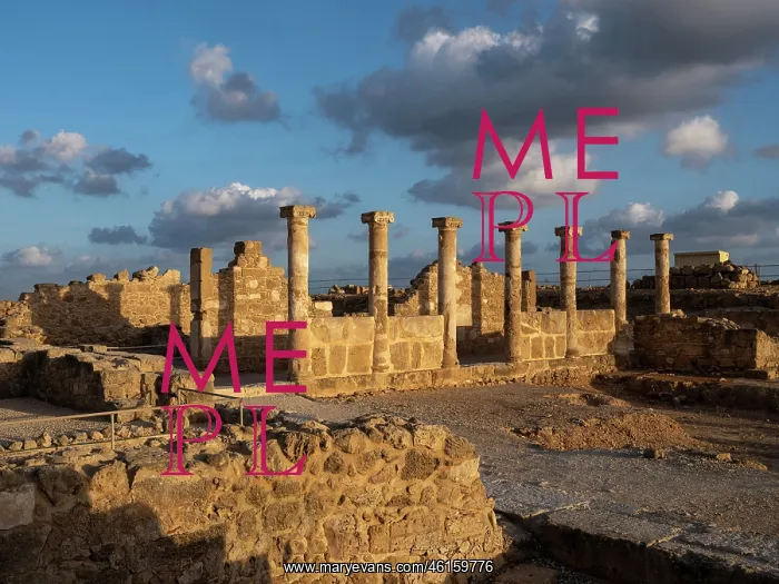 : House of Theseus, Paphos Archaeological Park, Paphos, Cyprus : House of Theseus, Paphos Archaeological Park, Paphos, Cyprus