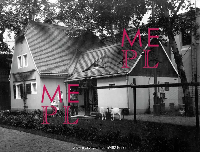 : House where war-disabled were nursed, Leipzig 1917 : House where war-disabled were nursed, Leipzig 1917