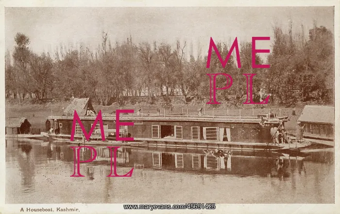  : A Houseboat, Kashmir, India