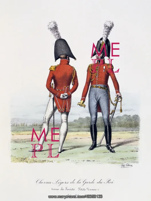 : Household Cavalry, 1814-1815. From Histoire : Household Cavalry, 1814-1815. From Histoire
