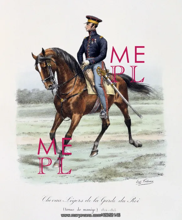 : Household Cavalry, 1814-1815. From Histoire : Household Cavalry, 1814-1815. From Histoire
