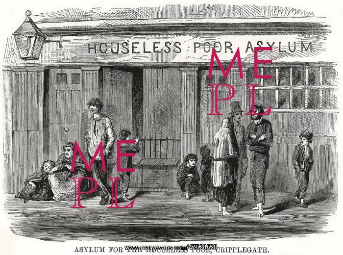  : Houseless Poor Asylum, Cripplegate, London