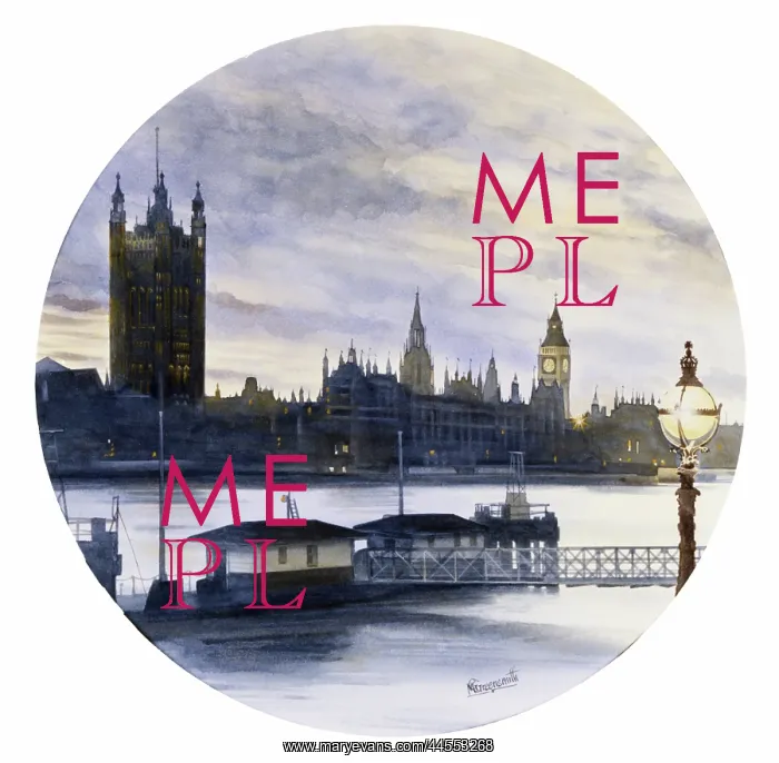 : The Houses of Parliament - Evening : The Houses of Parliament - Evening