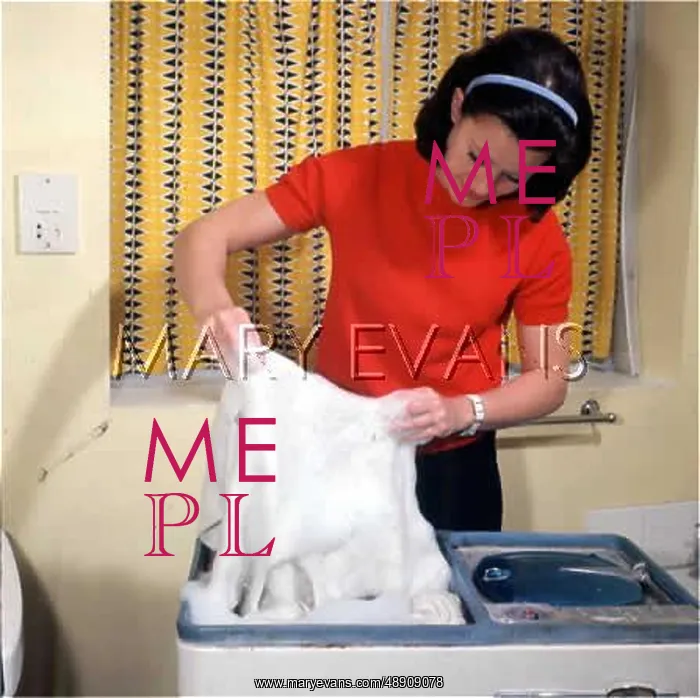 : HOUSEWIFE USING TWIN TUB : HOUSEWIFE USING TWIN TUB