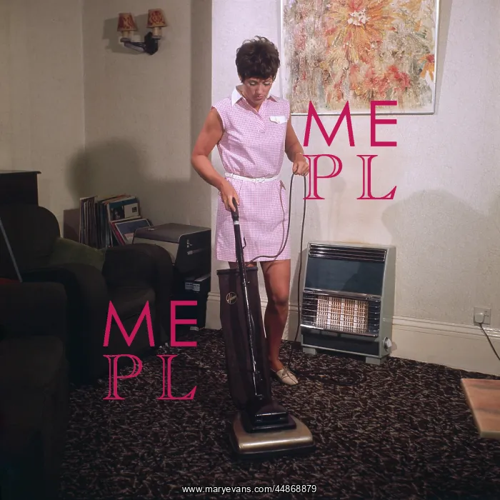 : HOUSEWIFE VACUUMING : HOUSEWIFE VACUUMING