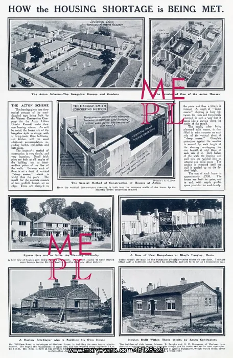 : How Housing Shortage is Being Met 1920 : How Housing Shortage is Being Met 1920