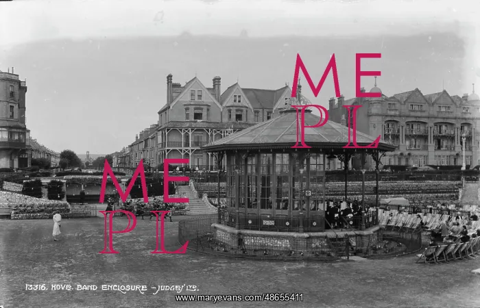 : Hove Bandstand in the Enclosure : Hove Bandstand in the Enclosure