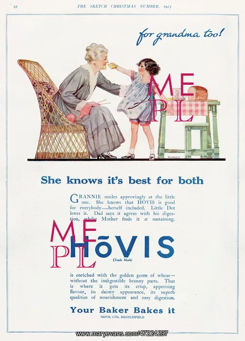  : HOVIS ADVERT 1923