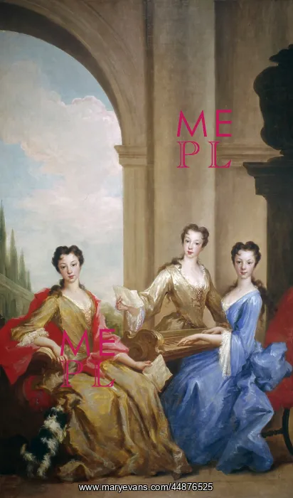 : The Three Howard Sisters - Pellegrini : The Three Howard Sisters - Pellegrini