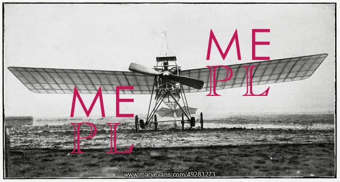 : Howard Wright's Monoplane : Howard Wright's Monoplane