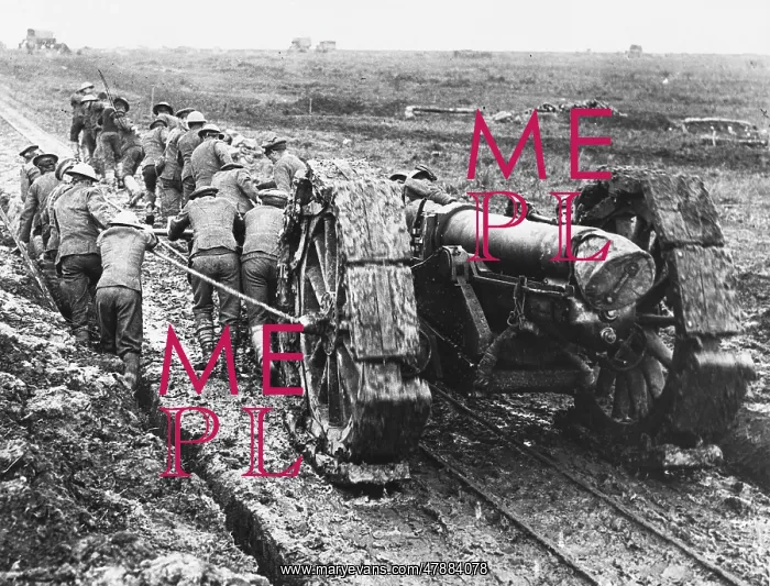 : Howitzer in the mud : Howitzer in the mud