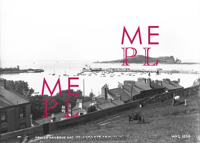 : Howth Harbour and Ireland's Eye, Co. Dublin : Howth Harbour and Ireland's Eye, Co. Dublin
