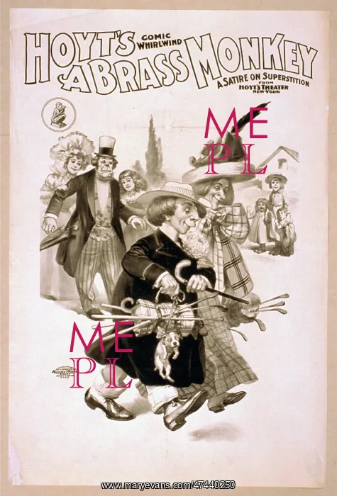 : Hoyt's comic whirlwind, A brass monkey a satire on superstit : Hoyt's comic whirlwind, A brass monkey a satire on superstit
