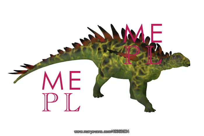 : Huayangosaurus dinosaur walking : Huayangosaurus dinosaur walking