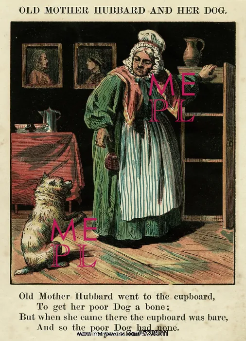 : HUBBARD / CUPBOARD & DOG : HUBBARD / CUPBOARD & DOG