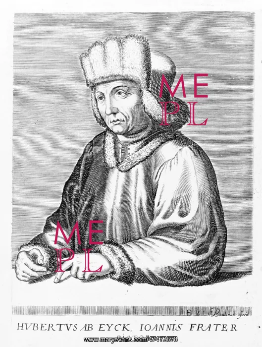 : Hubert van Eyck, portrait : Hubert van Eyck, portrait