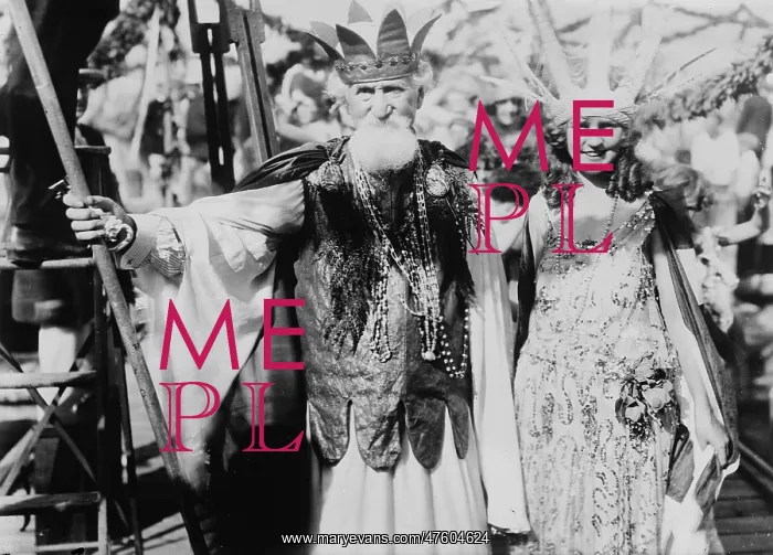 : Hudson Maxim As King Neptune : Hudson Maxim As King Neptune