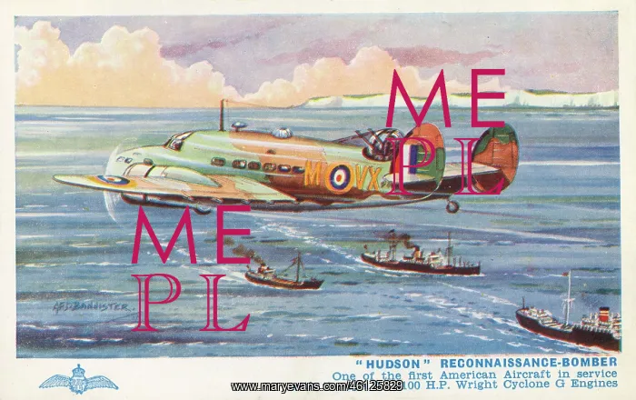 : A Hudson Reconnaissance Bomber - RAF : A Hudson Reconnaissance Bomber - RAF