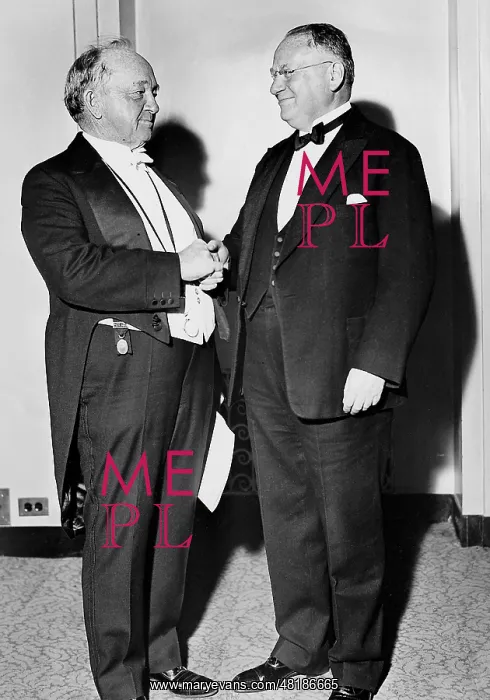 : Hugh Cooper and Maxim M. Litwinow, 1933 : Hugh Cooper and Maxim M. Litwinow, 1933