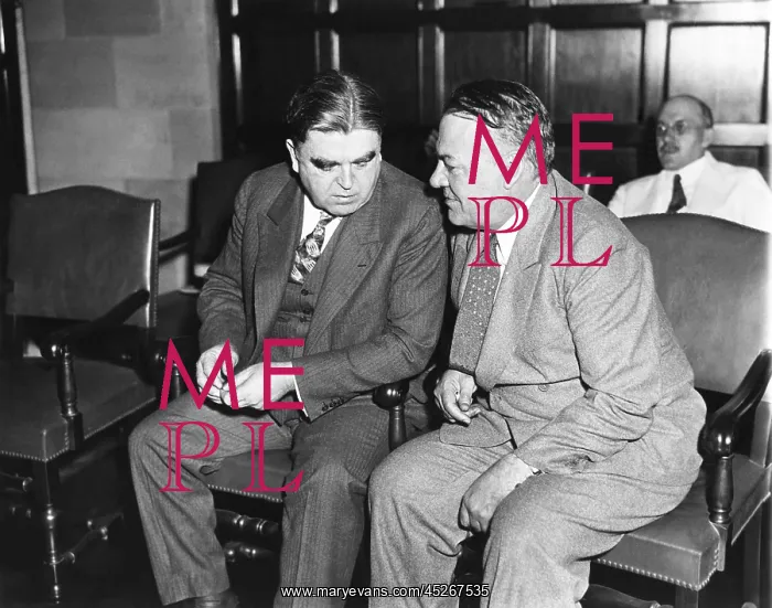 : Hugh Johnson, NRA administrator with John L. Lewis : Hugh Johnson, NRA administrator with John L. Lewis