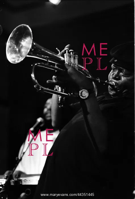 : Hugh Masakela jamming on one of his first performances : Hugh Masakela jamming on one of his first performances