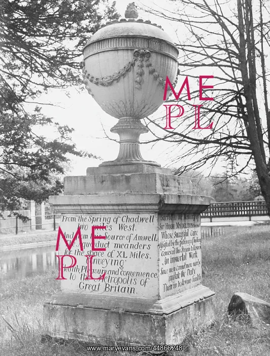 : HUGH MYDLETON MONUMENT : HUGH MYDLETON MONUMENT