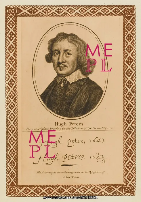 : HUGH PETERS : HUGH PETERS