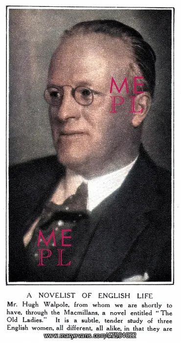 : HUGH WALPOLE PHOTO : HUGH WALPOLE PHOTO